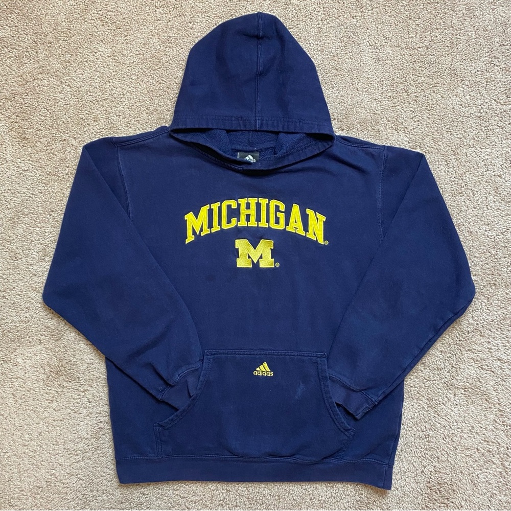 University Michigan Wolverines Adidas Hoodie